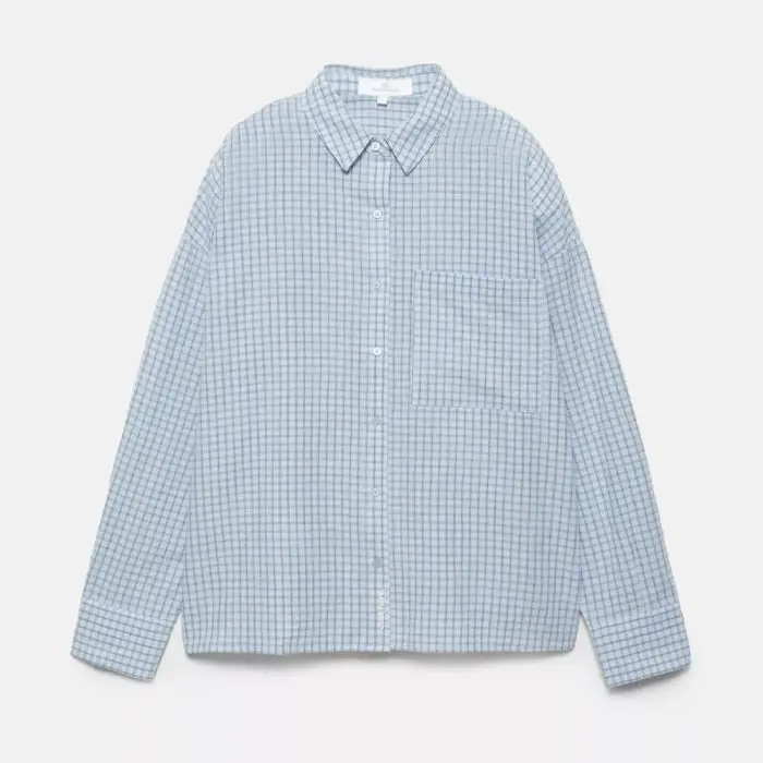 Check shirt with pocket